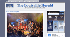 Desktop Screenshot of louisvilleherald.com