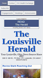 Mobile Screenshot of louisvilleherald.com
